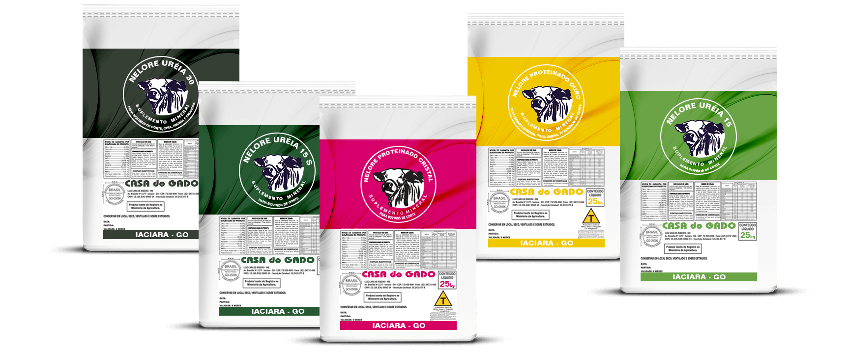 suplemento mineral nelore em Iaciara GO